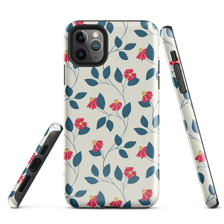 Cosmic Bloom Trailing Tough Case for iPhone product image (3)