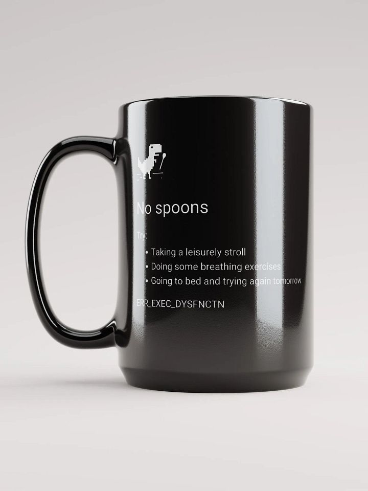 NO SPOONS mug 15oz product image (1)
