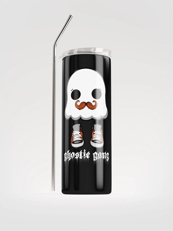 mustache gg logo tumbler product image (1)