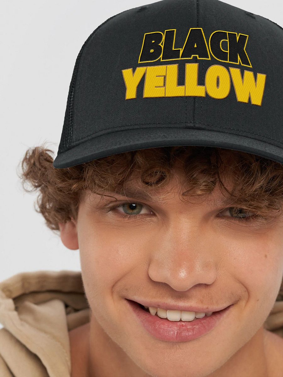 BLACK & YELLOW CAP product image (8)