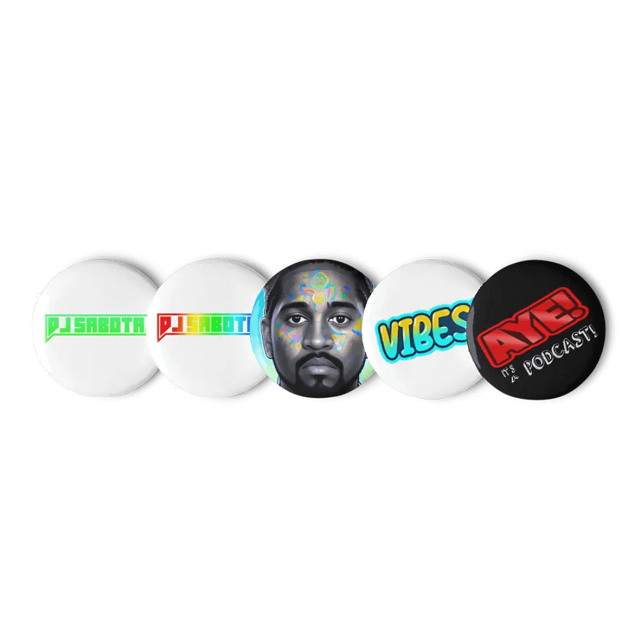DJ Sabotaj Pin Set #1 product image (1)
