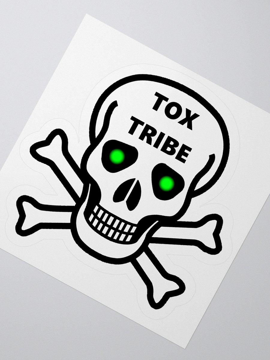 Toxic Skull Sticker product image (2)