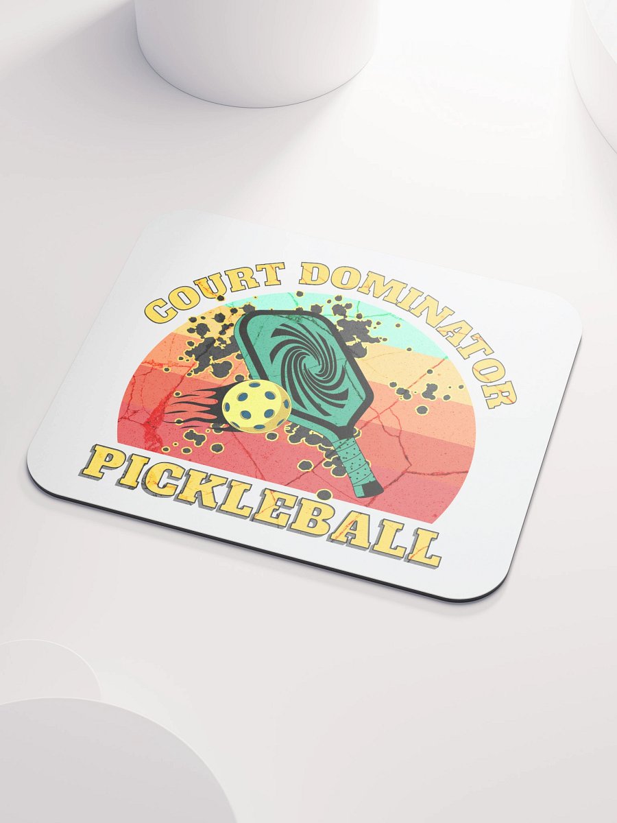 Court Dominator Pickleball Energetic Mouse Pad product image (3)