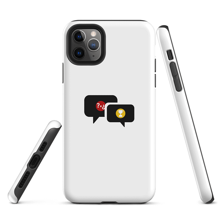 White iPhone Case product image (5)