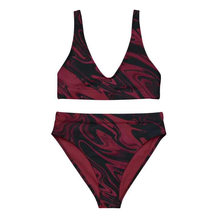 Stylish Swirl Recycled High Waisted Bikini product image (1)