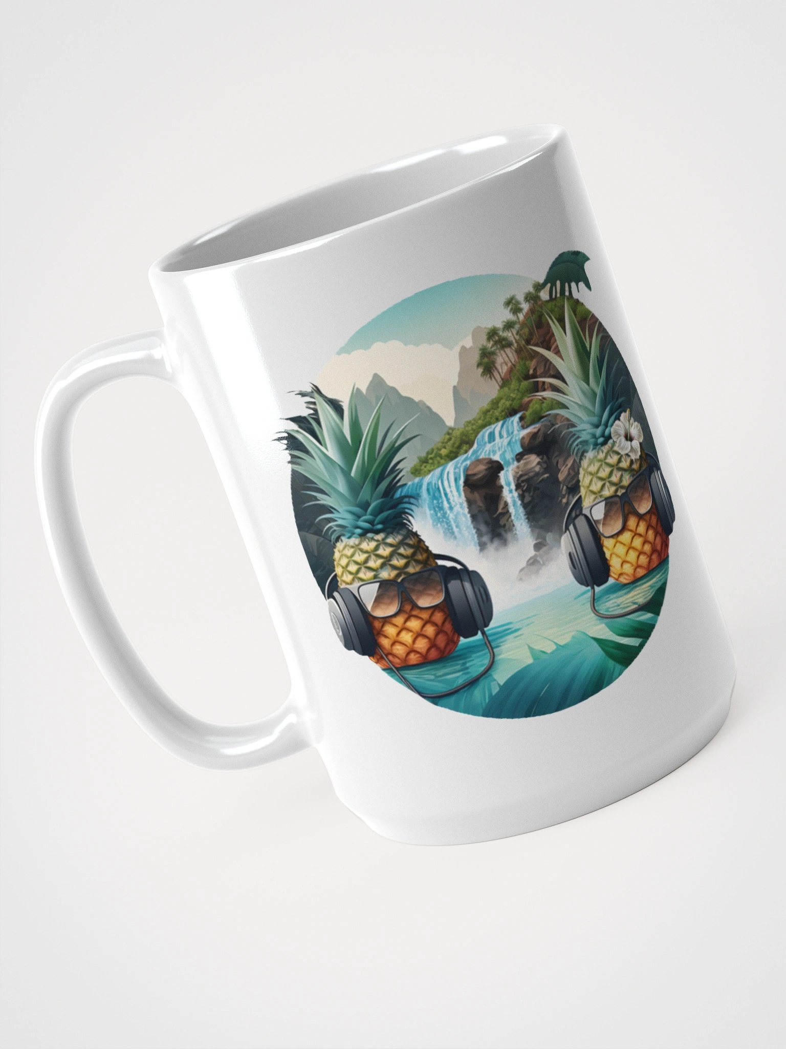 15 ounce Tropical Vibes Waterfall Mug product image (4)
