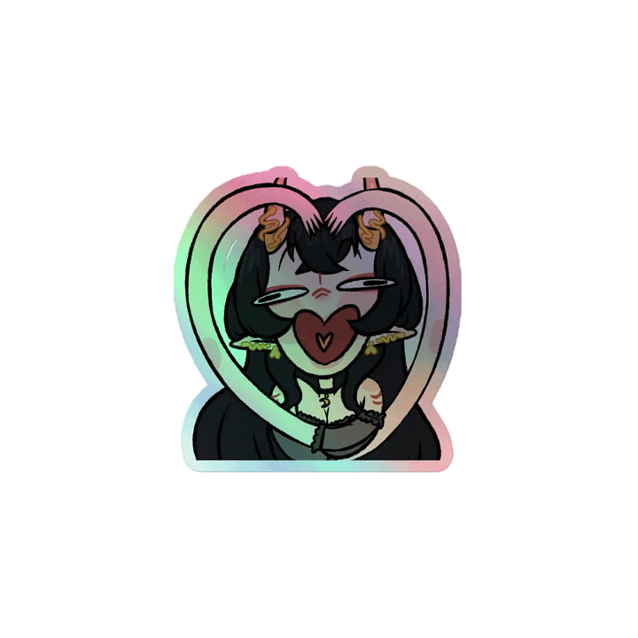 Heart arms sticker product image (1)