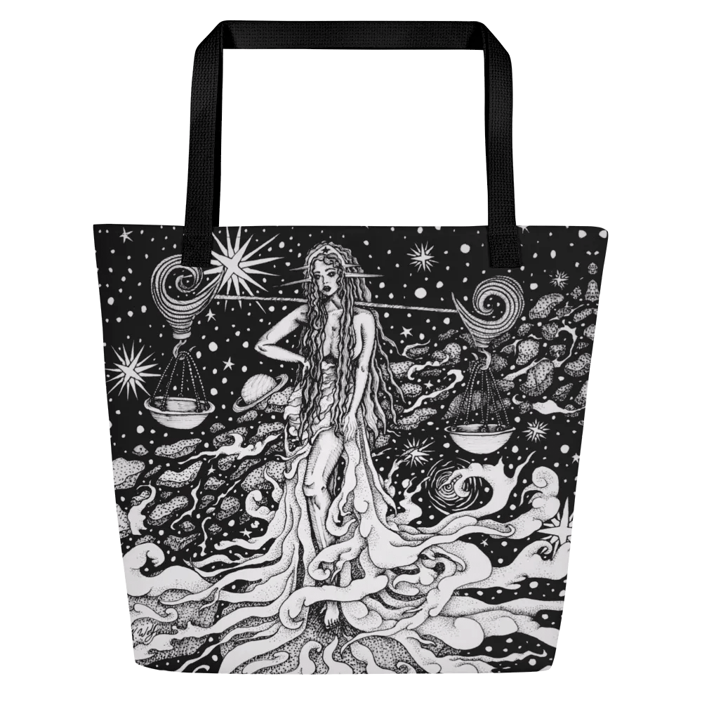 Libra Zodiac All Over Print Tote Bag product image (1)