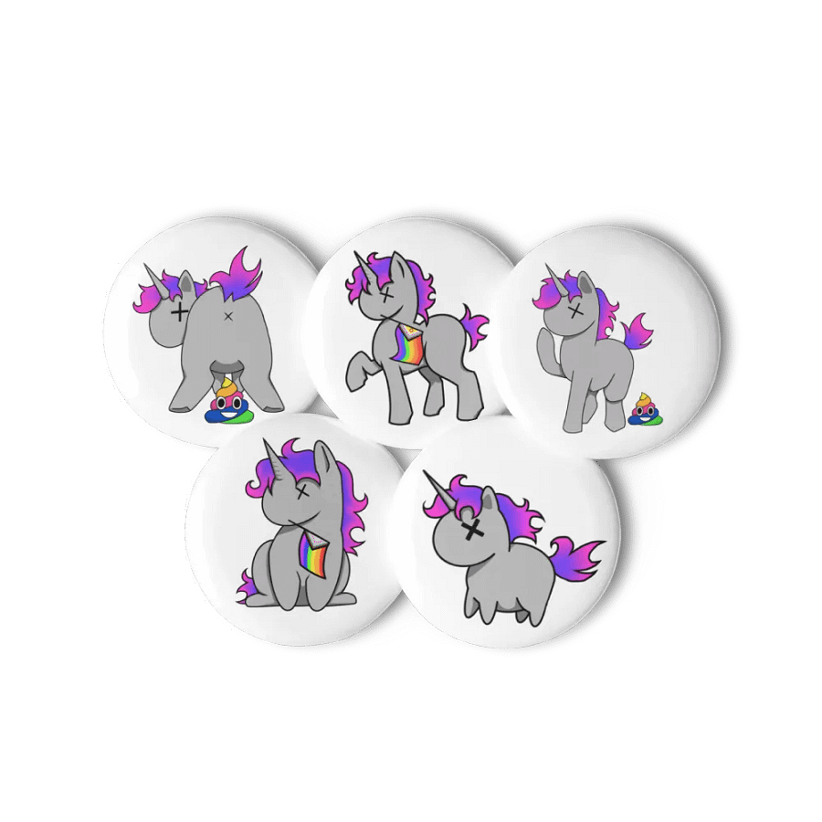 Unicorn Pin Set product image (4)