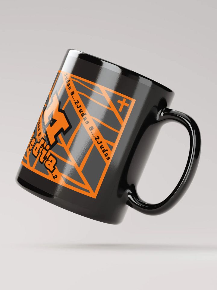 D.T.M. Black Glossy Mug product image (4)