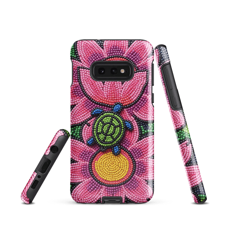 Turtle and Flowers Faux-beaded Samsung® Case product image (2)