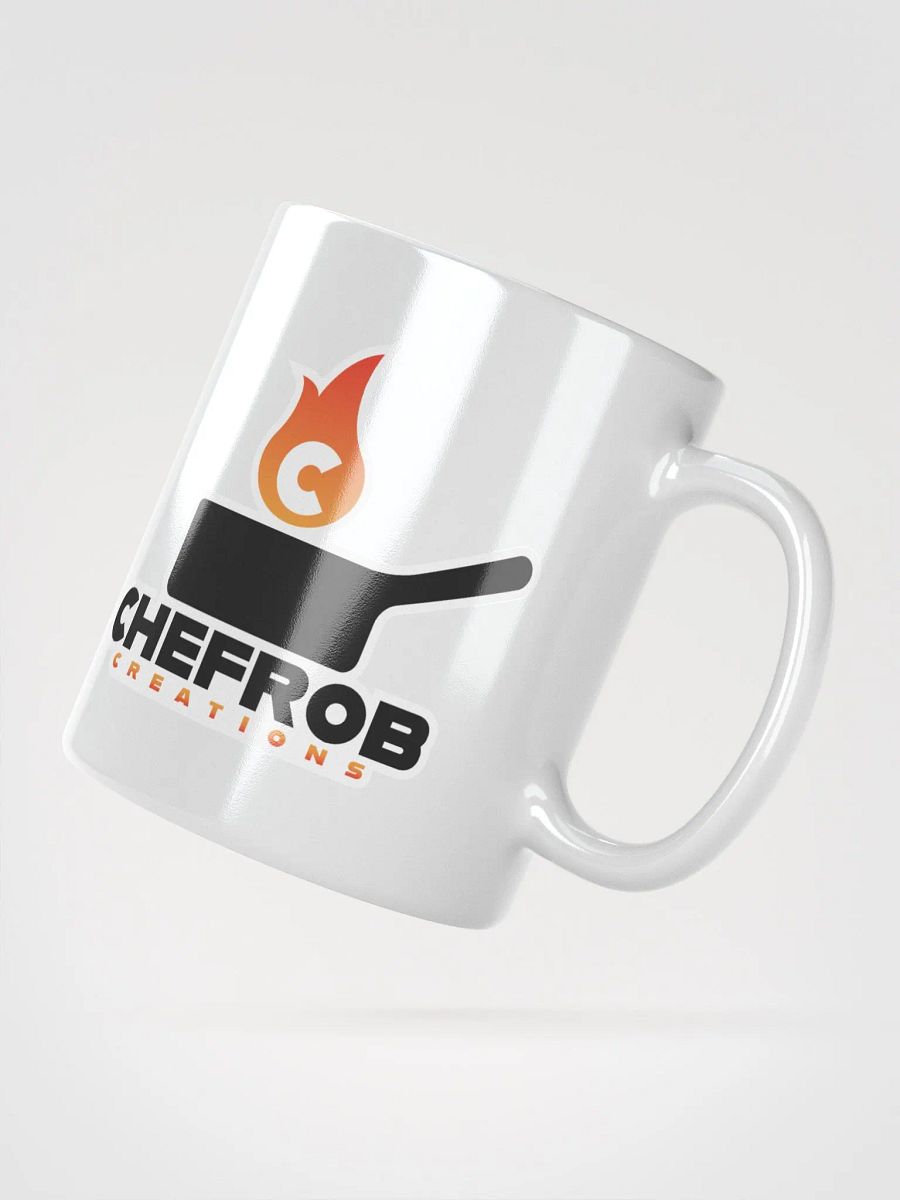 Logo V3 White Glossy Mug product image (3)