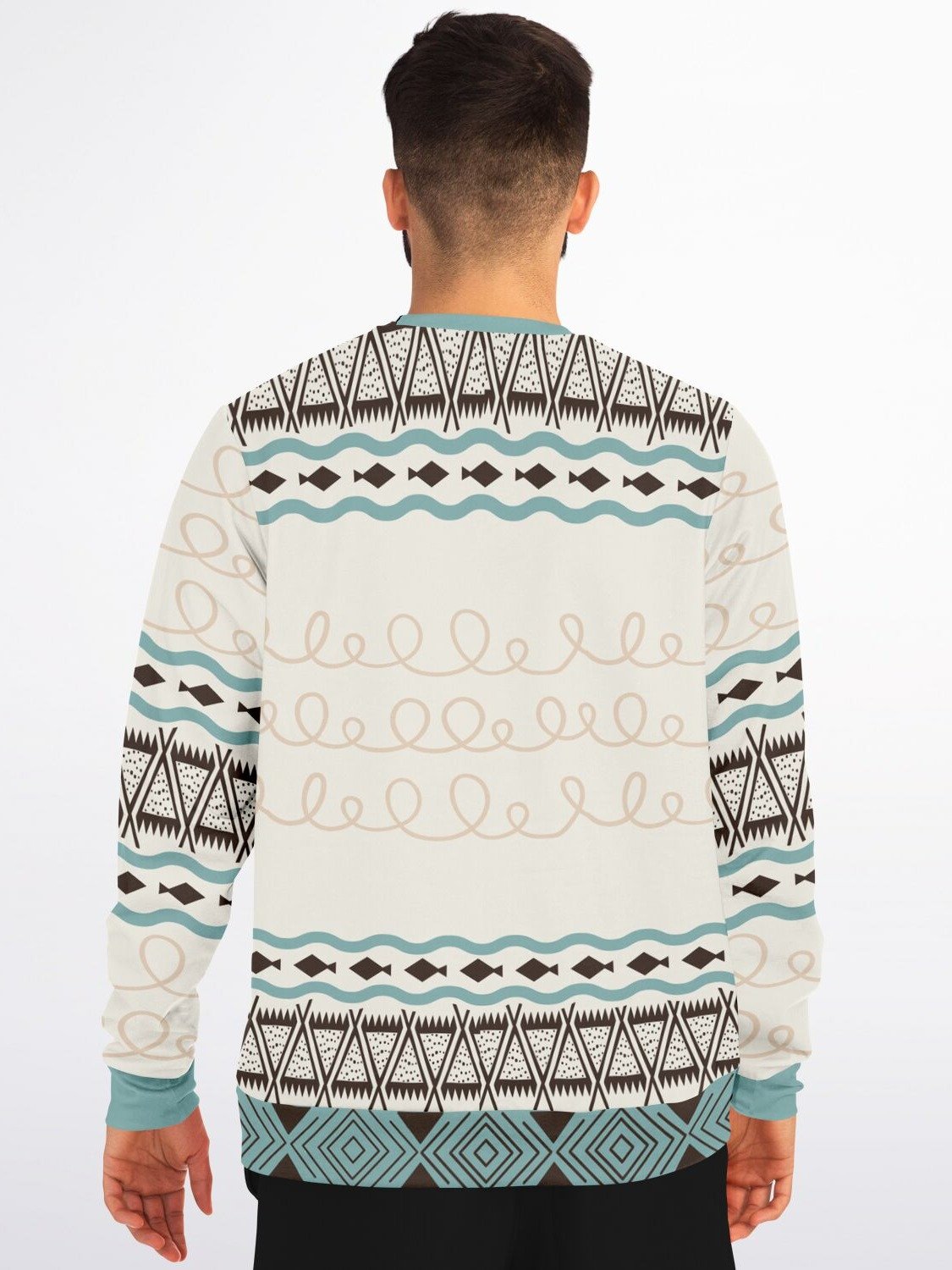 "Pathetic Human" Cat Sweater | Funny Sarcastic Pet Sweatshirt | Cat Lover Winter Outfit | Animal Humor Party Outfit product image (8)