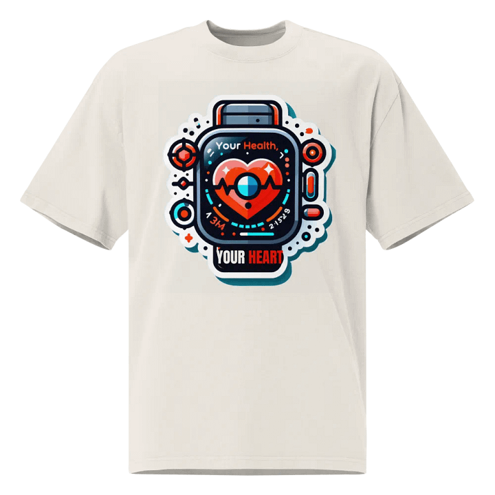 Heartbeat Monitor Futuristic Smartwatch Print product image (1)