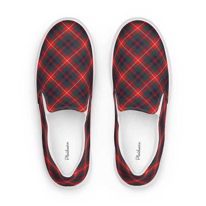 Fraser Tartan Men's Slip-On Shoes product image (1)