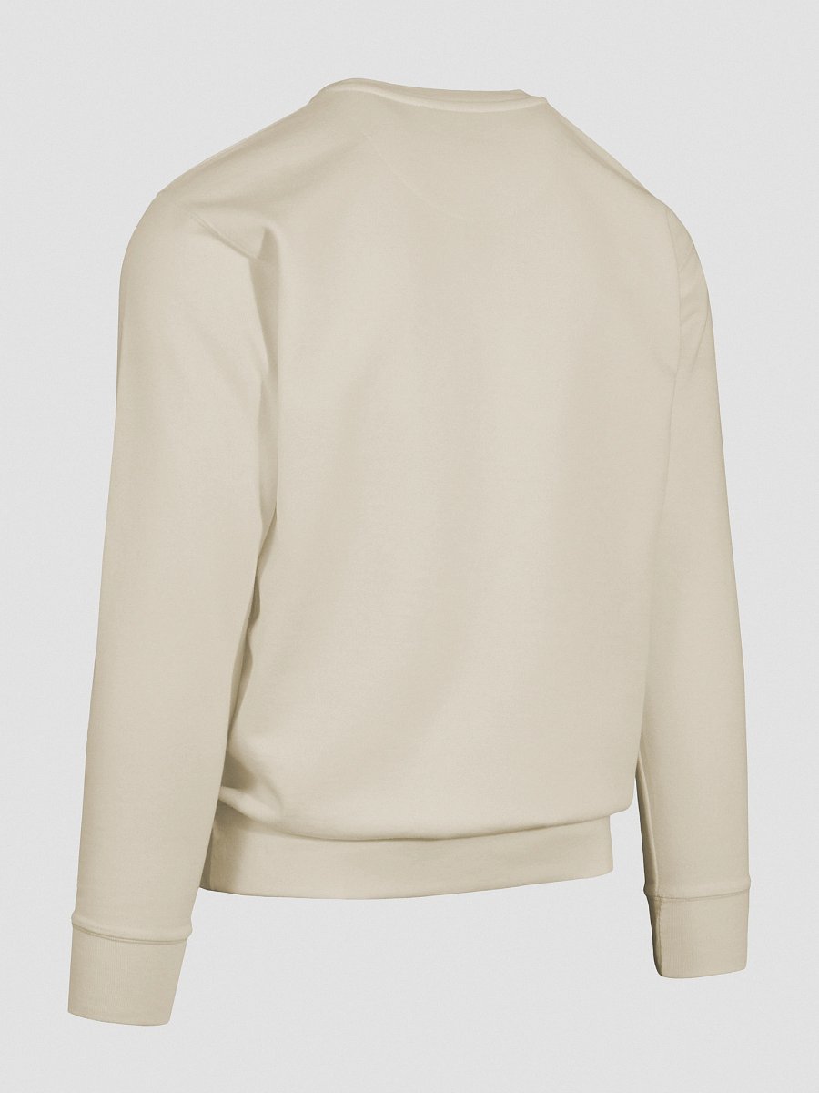 La Di Da Embroidered Sweatshirt – Playful & Colorful Statement in White or Cream product image (23)