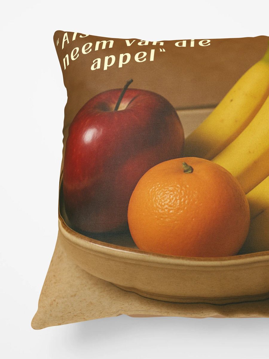 Kussen Als ik een hap neem van die appel product image (6)
