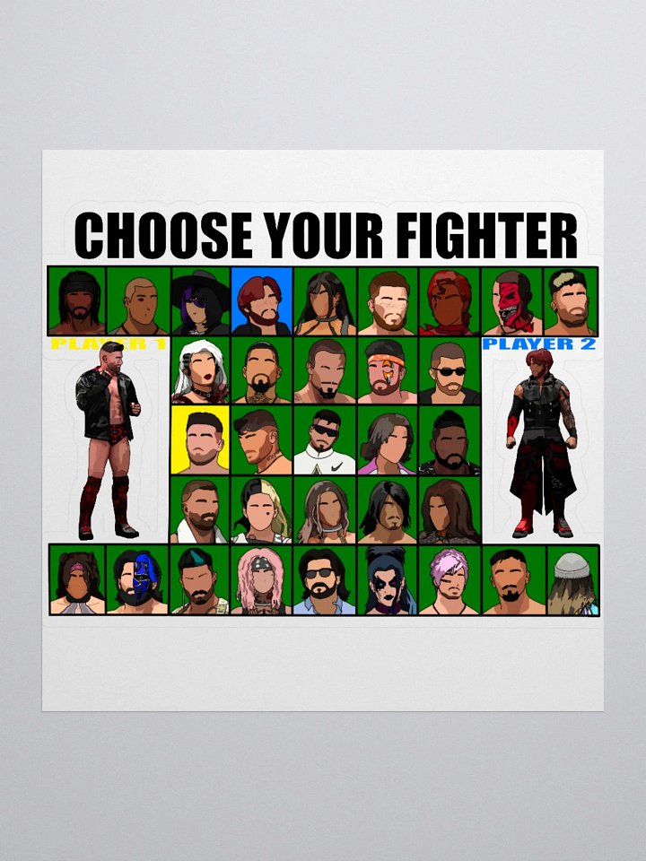 PEPW Choose Your Fighter MVH vs Connor Sticker product image (1)