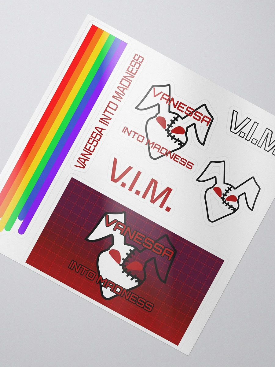 Vanessa Into Madness Sticker Sheet product image (2)
