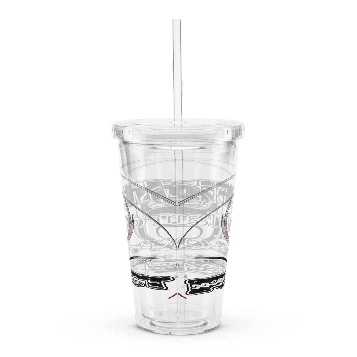 Fight Hard Earn Respect - Double Wall Clear Plastic Tumbler (16 oz) product image (2)