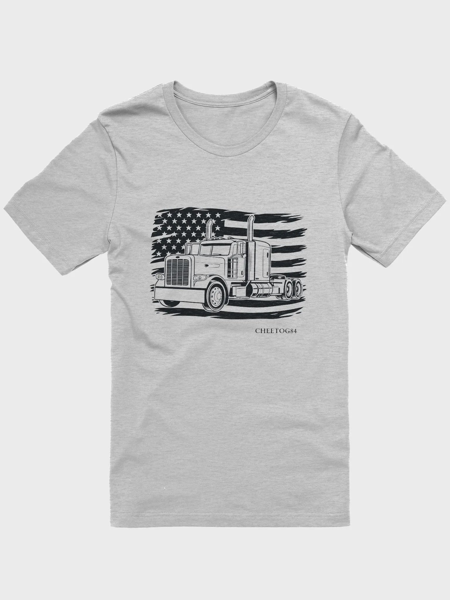 Truck & Flag T-Shirt product image (1)