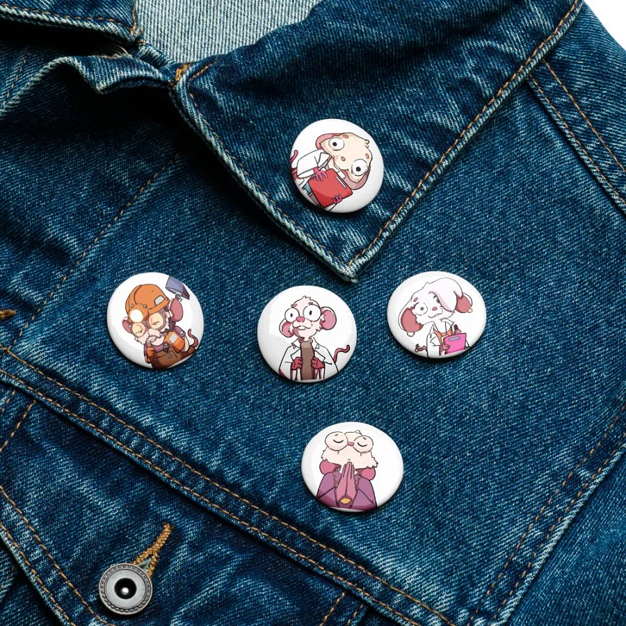 The Lab Rats Pin Button Pack product image (16)