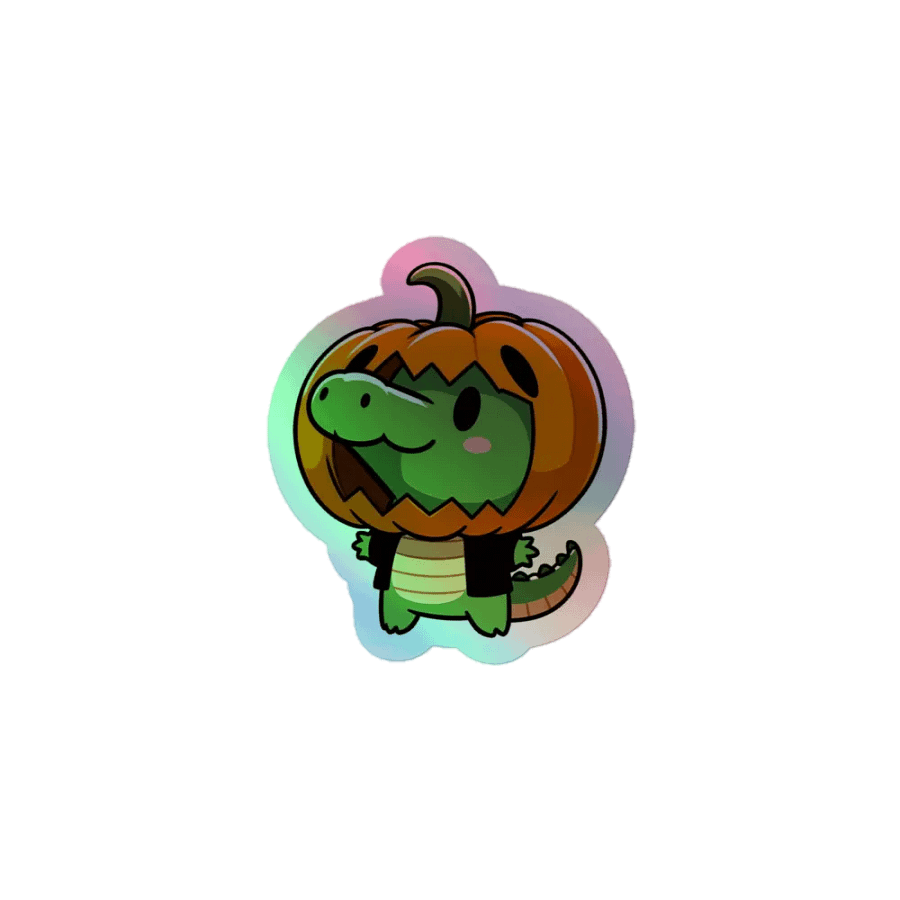 Pumpkin Ryodile Holo Sticker product image (1)