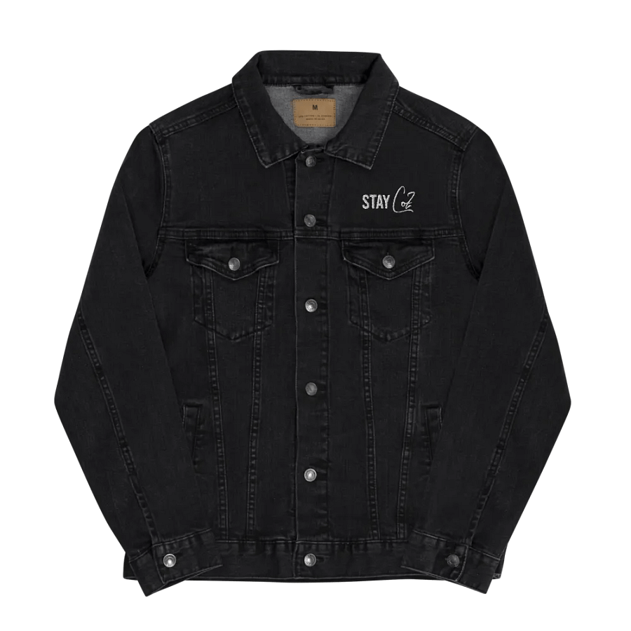 Stay Coz Embroidered Denim Jacket product image (2)