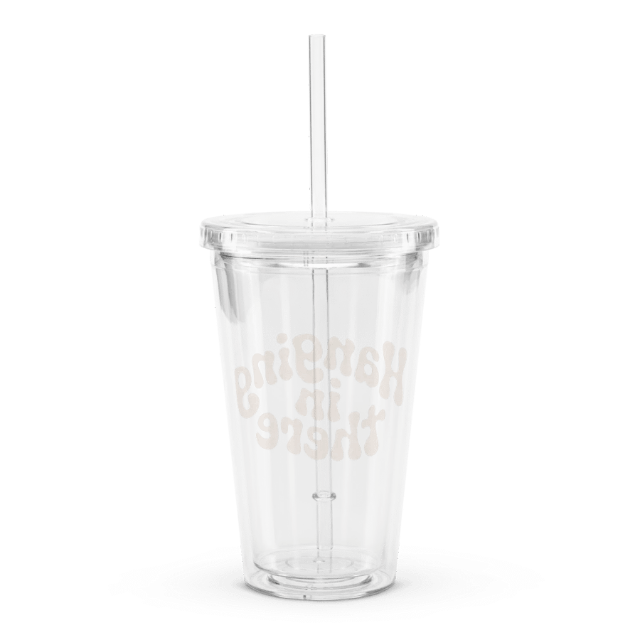 Hanging In There Plastic Tumbler product image (2)