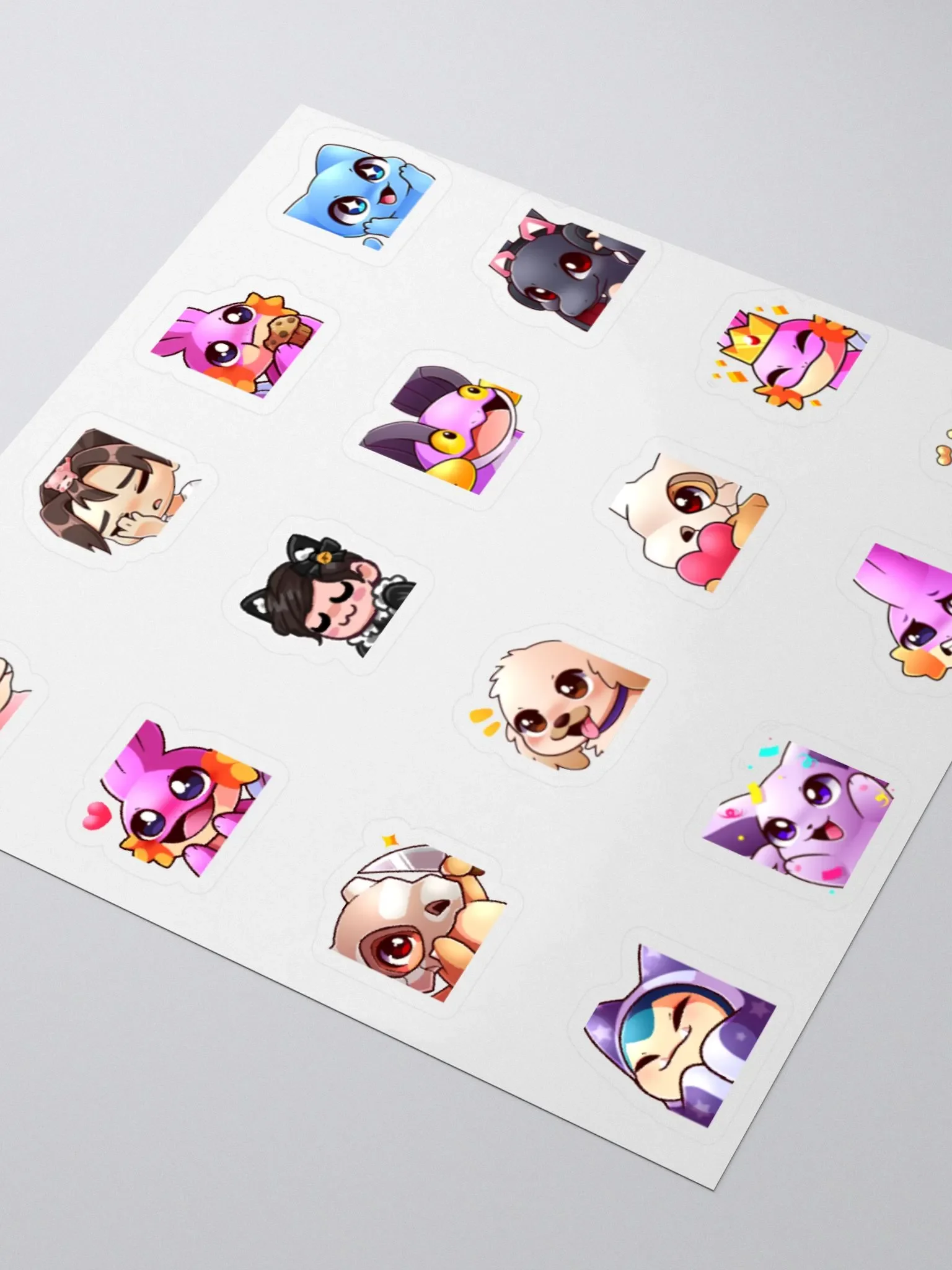 Emote stickers V1 product image (7)