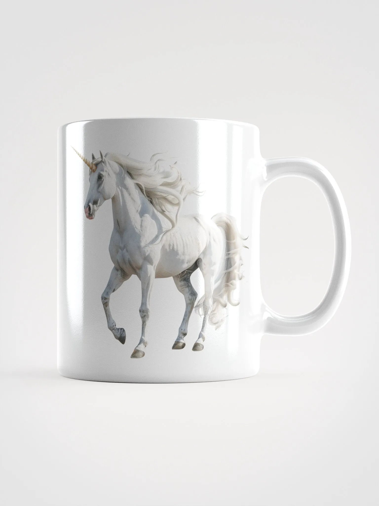 The Unicorn White Glossy Mug product image (1)