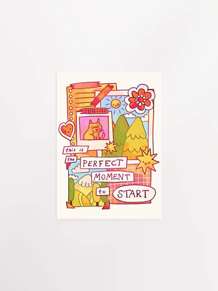 The Perfect Moment to Start Print product image (2)