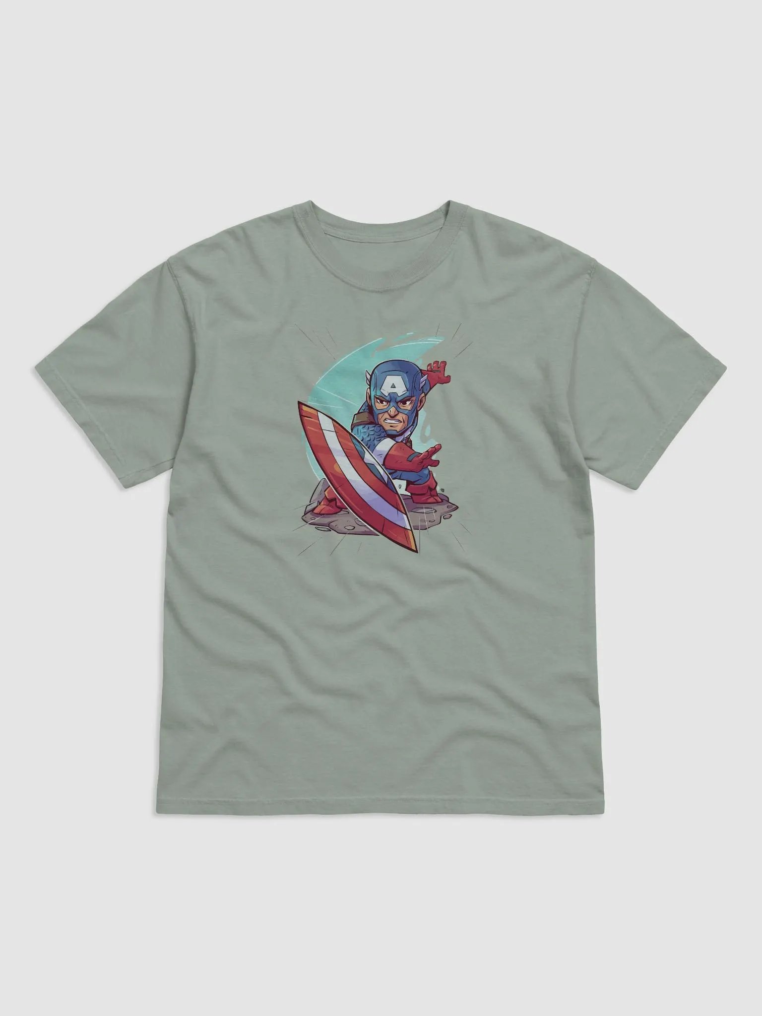 Captain America's Charge: Chibi Style product image (6)