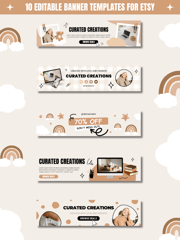 Cute MRR/PLR Branding Kit for Etsy product image (4)