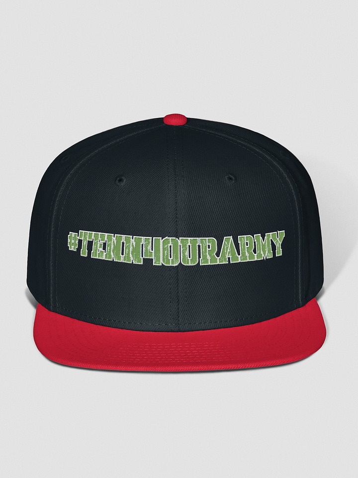 #TeNN4OURARMY Snapback Cap - Camo & White product image (4)