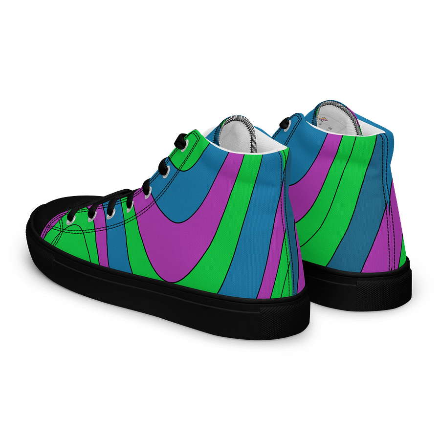 Retro Wave Women's High Tops product image (8)