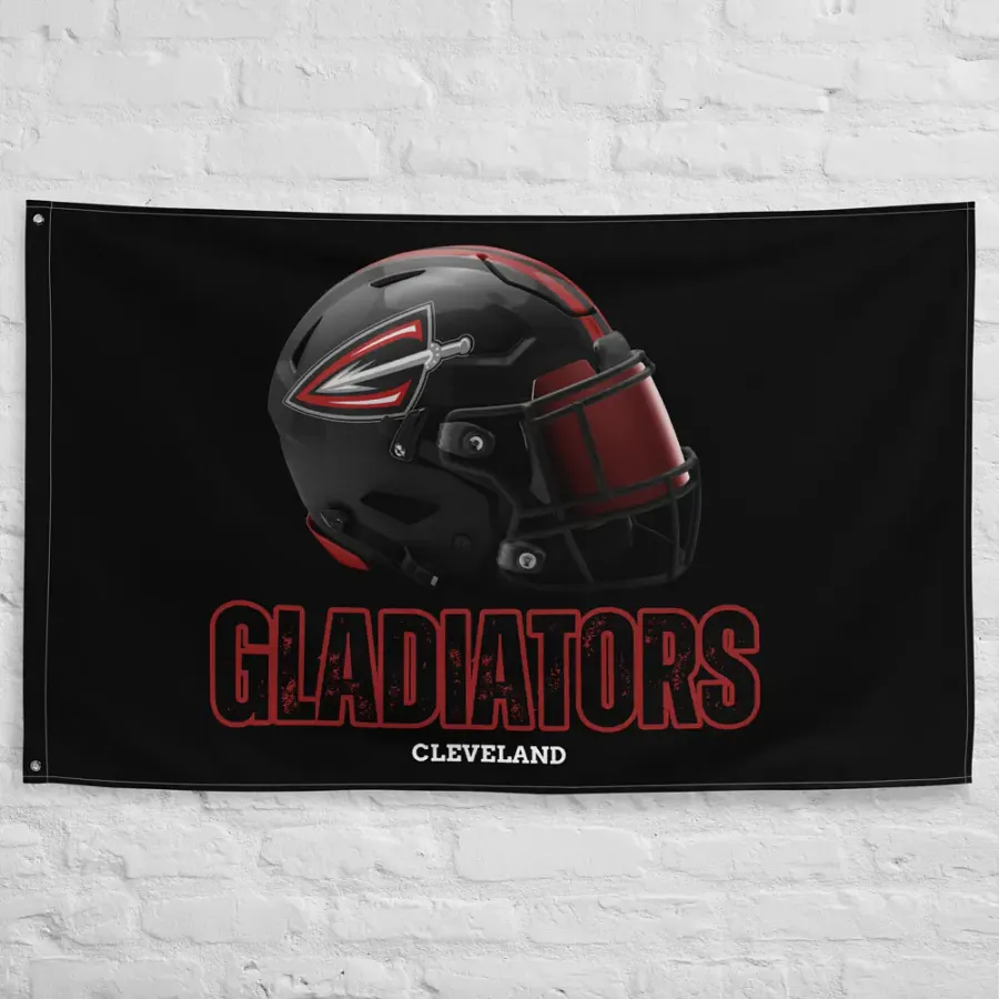 Cleveland Gladiators Team Flag product image (10)