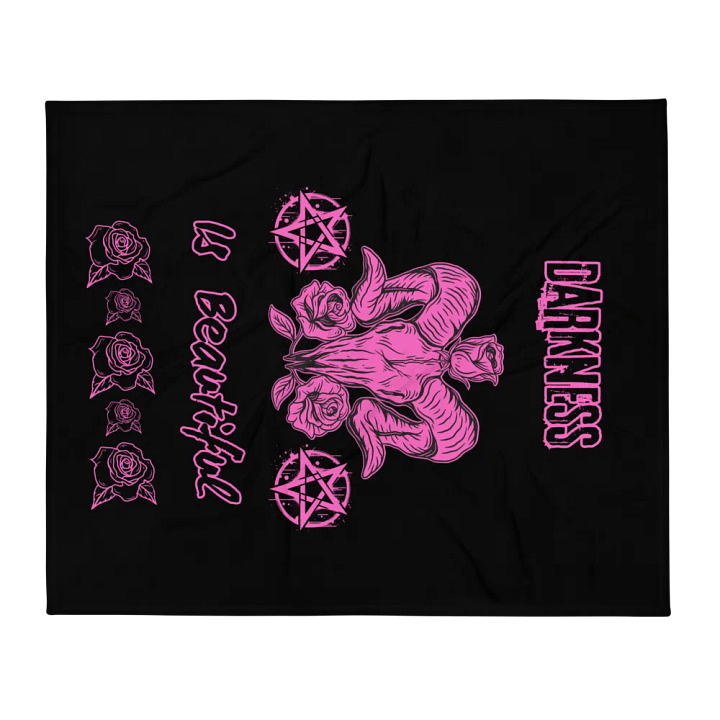 Darkness is Beautiful Blanket product image (2)