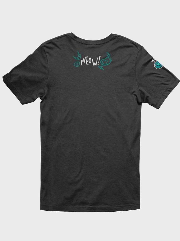 Heartbreaker Virtual Meow // T-Shirt - Teal Dark Mode product image (2)