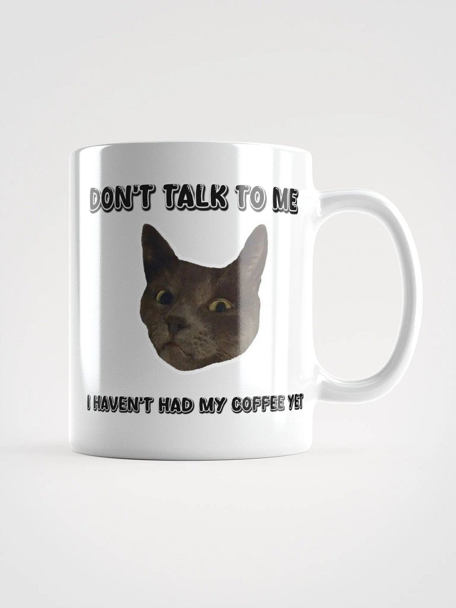 Smokey Mug (White) - I Haven't had my Coffee product image (1)