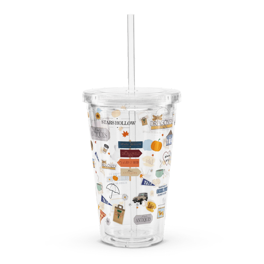 Gilmore Girls - Double Wall Clear Plastic Tumbler product image (1)