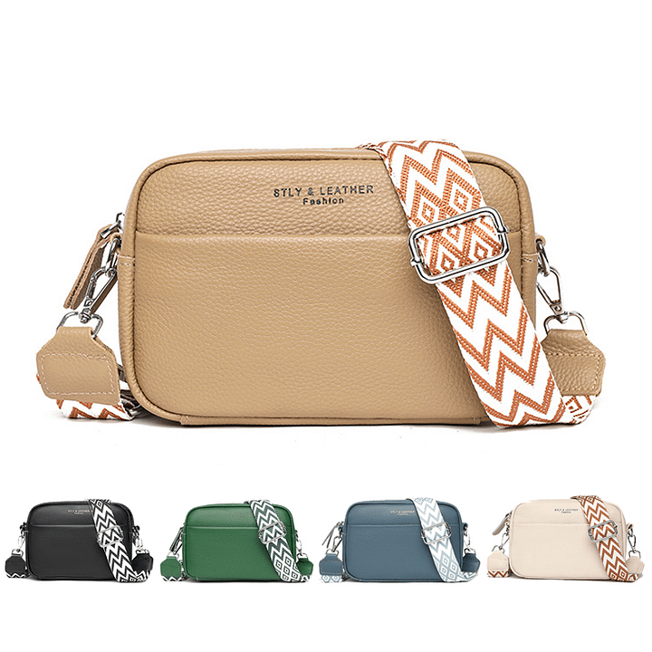 Fashion Shoulder Crossbody Bags With Rhombus Embroidered Wide Shoulder Strap Cute Small Square Bag Women product image (2)