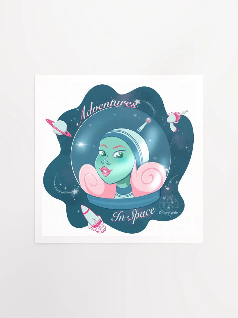 Adventures in Space Art Print