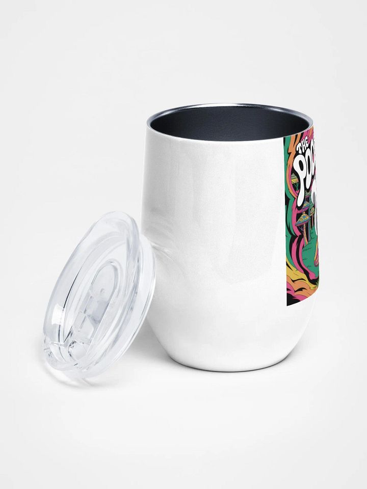 Psychedelic Squirrel Wine Tumbler product image (2)