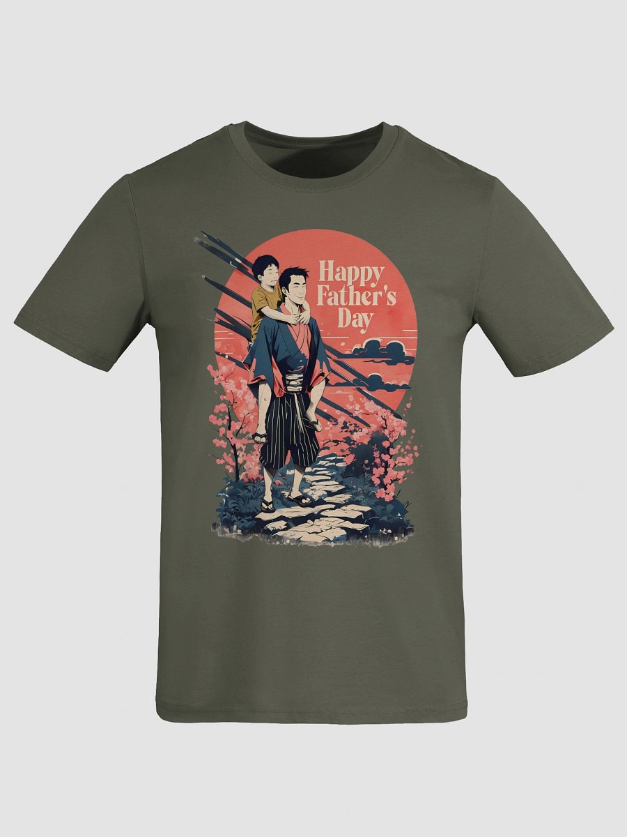 Happy Father’s Day Illustration | Cotten T-Shirt Print product image (20)