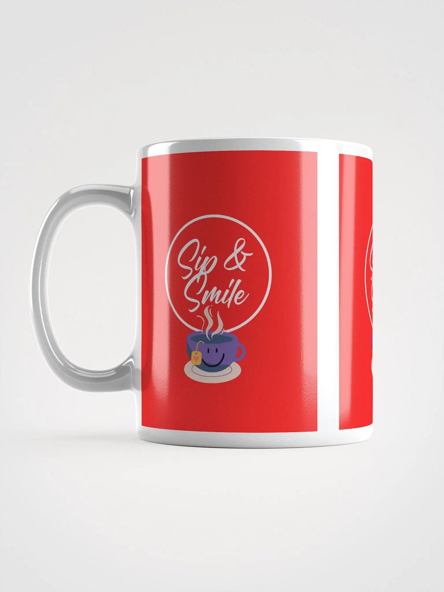 Sip & Smile White Glossy Mug product image (16)