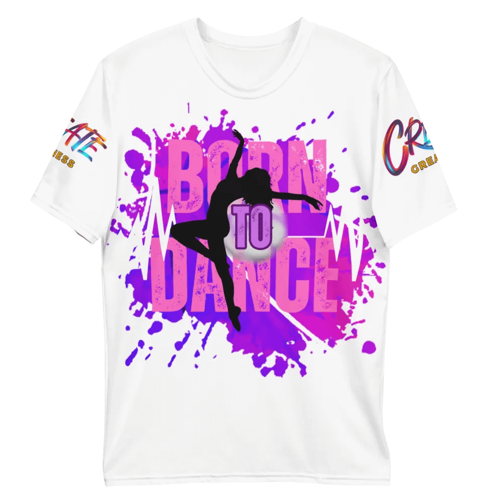 Born to Dance Her Silhouette Dynamic Huge Print T-Shirt product image (12)