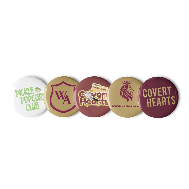 Covert Hearts Pins product image (1)