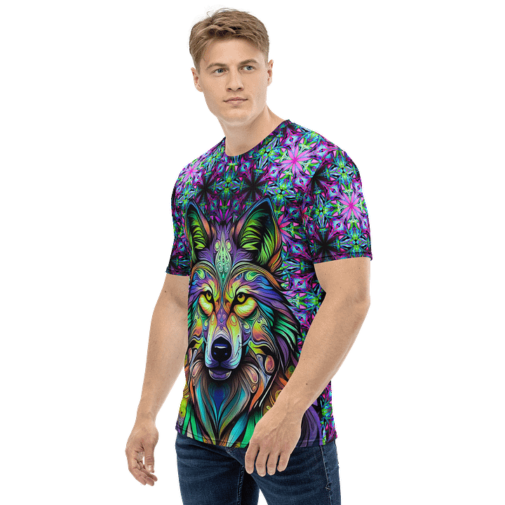 Psychedelic Wolf All-Over T-Shirt product image (2)