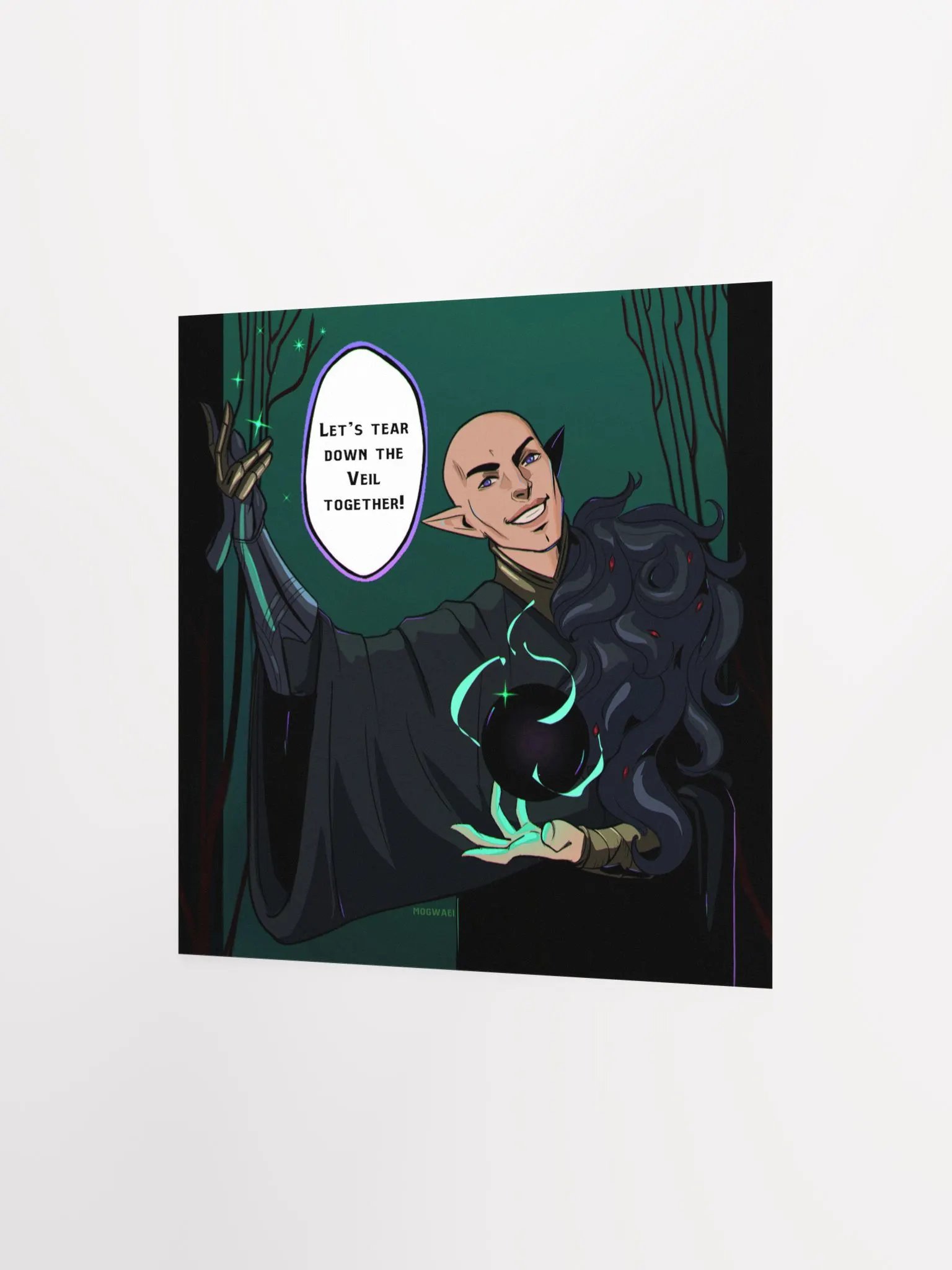 "Let's tear down the veil together!" Poster product image (2)